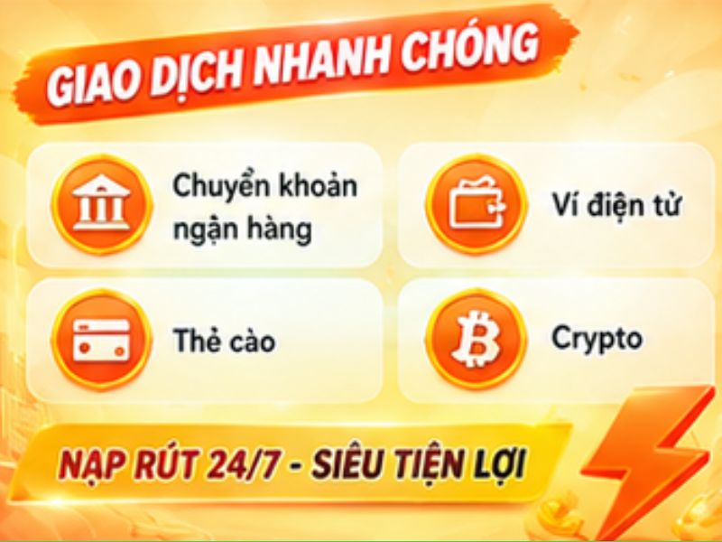 Nạp Và Rút Tiền Tại 28BET nhanh chóng